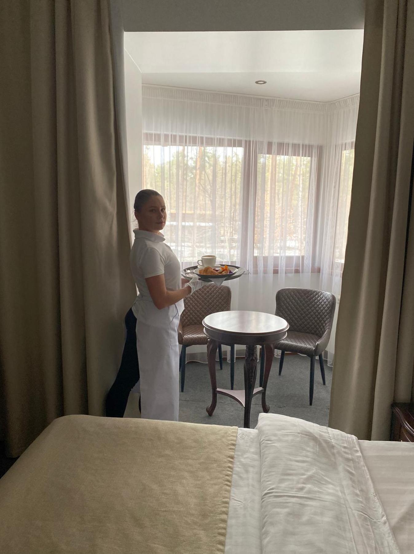 Spa-Hotel Myslyvskiy Dvir Kiev Exterior foto